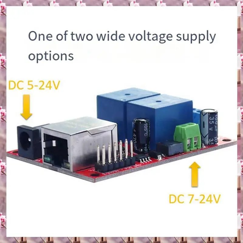 2025 LAN Ethernet 2 Way Relay Board Delay Switch TCP/UDP Controller Module WEB Server US Plug,LAN Ethernet 2 Way Relay Board Del