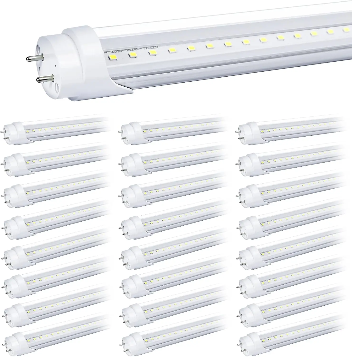25-Pack 4Ft Led Tub…