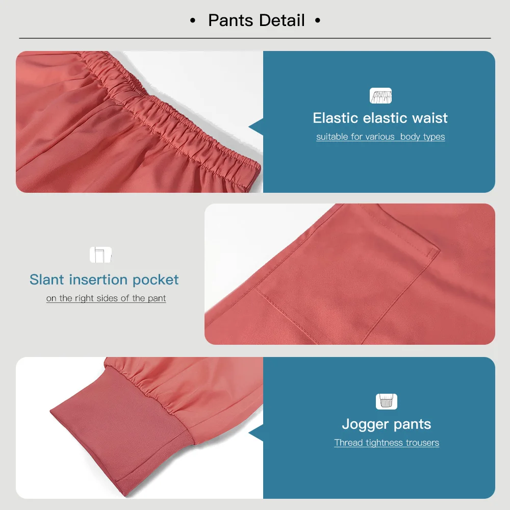 Niaahinn الزي السريري للنساء الصيدلة ملابس العمل مستشفى ممرضة موحدة طبيب جراحة الأسنان عن طريق الفم الزي الرسمي الدعك الطبية مجموعات