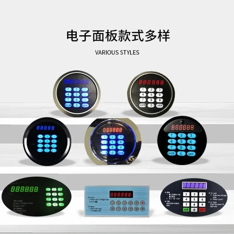 Small top-opening flip-top hotel safe, anti-theft drawer, hidden door safe