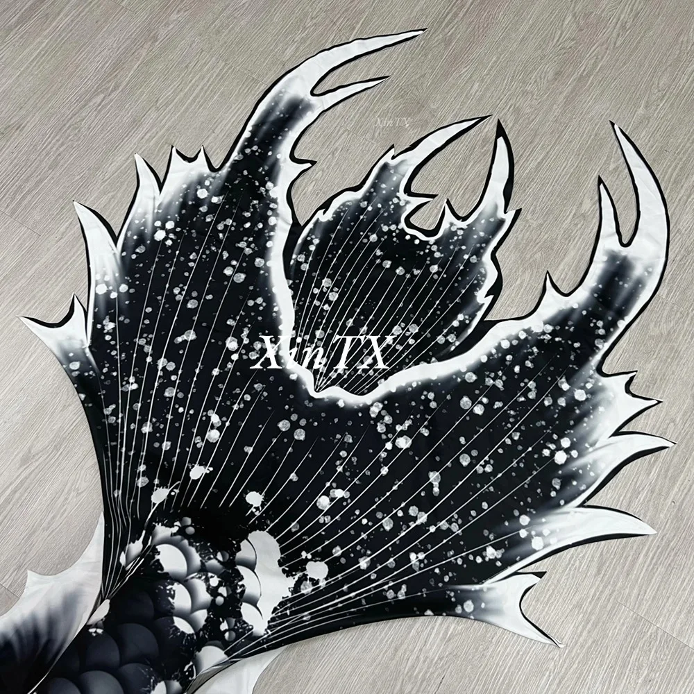 Professional Adult Mermaid Tail Woman Fish Scale Lace Sexy Bikini Original Design Manta Ray Aquarium Swimming Show Cosplay