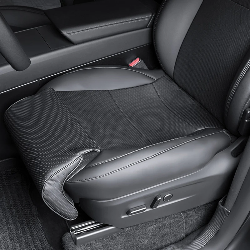 

Model Y Juniper Car Seat Extended Footrest Driver Passenger Leg Rest Car Seat Cover Leather Breathable Non-slip Cars Seats Cover