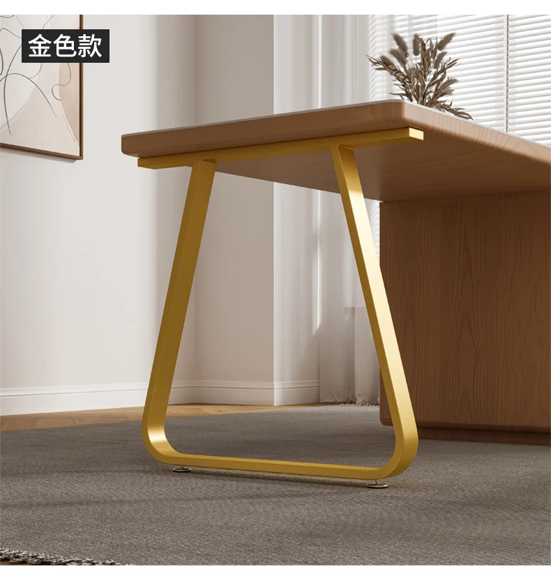 Iron Art Support Feet High-Temperature Painted Bar Stand Single-Side Table Legs Stable Heavy-Duty Table Parts Contemporary Style