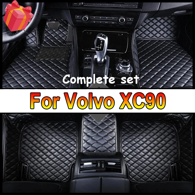 

Custom Car Floor Mats For Volvo XC90 Auto Carpets Foot Coche Accessorie