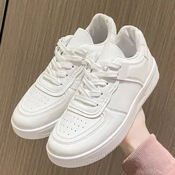 Tennis Sneakers Woman Spring Autumn Sports Board Shoes Fashion Comfort Colorful Casual Academy Style Little White Shoes Female