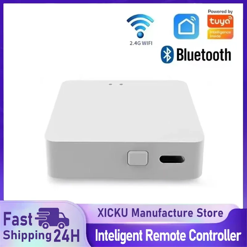 

Tuya Smart Gateway Hub Multi-model Gateway Smart Home Bridge WiFi Bluetooth 3.0 APP Wireless Remote Control Alexa Google