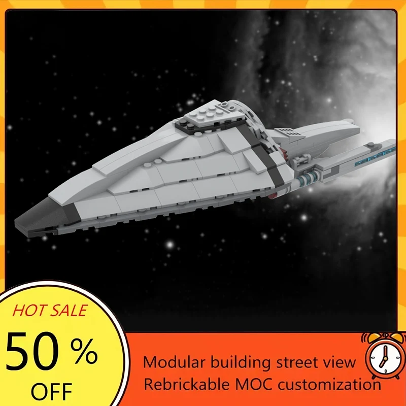 

Набор для сборки космического корабля из 269 деталей: популярная модель из фильма «Звездные войны», модульный конструктор, технологичный подарок, праздничный набор для детей