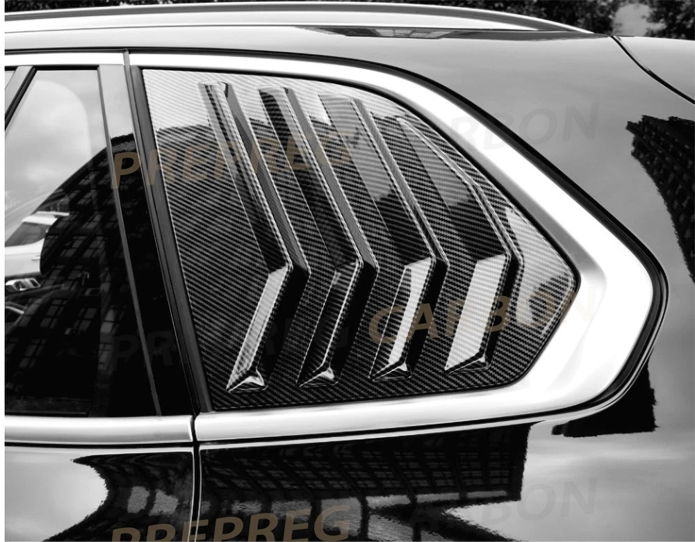 

Накладка-спойлер на заднее треугольное окно из сухого карбона для BMW X5 G05 2019-2023, аксессуары для автомобиля