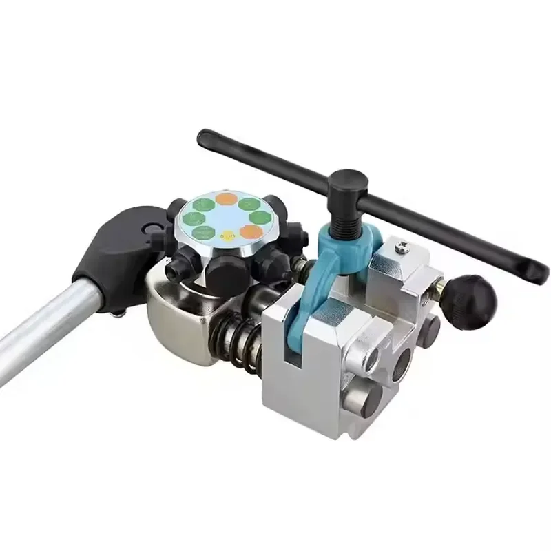 Professional 45/37 Degree Brake Line Flaring Tool Kit Single Bubble Double Flares for 3/16\