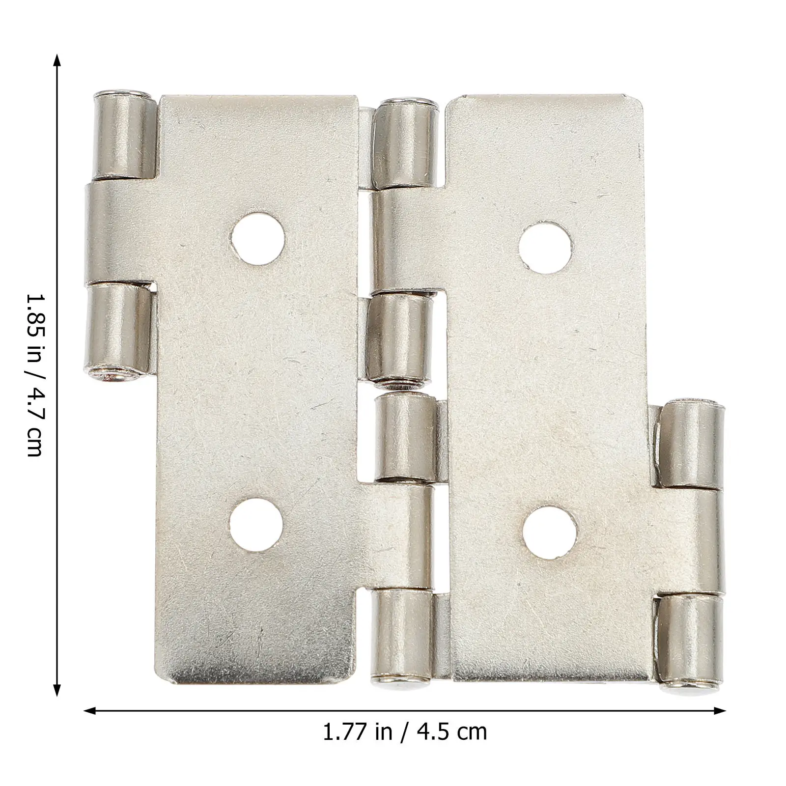 10Pcs Double Acting Iron Hinges Heavy Duty Smooth Surface for Wine Cabinet Display Cabinet Glass Door Interior Furniture Hinges