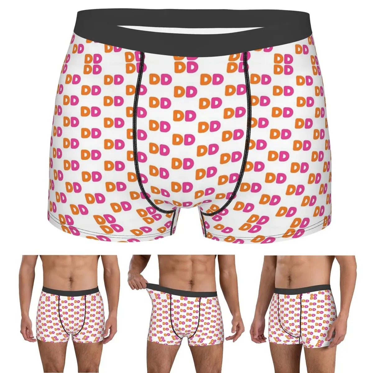 

Boxer Underpants Shorts I Love Dunkin Donuts Panties Male Soft Underwear for Homme Man Boyfriend Gift