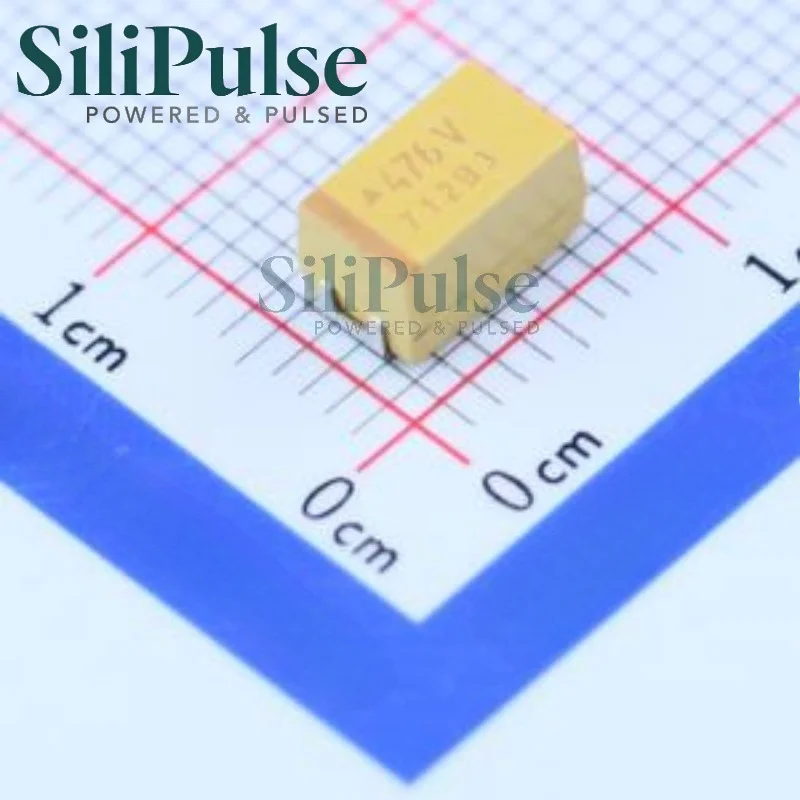 (5-20pcs) TAJE476K035RNJ CASE-E-7343-43(mm) 100% Original In Stock 35V ±10% 47uF 900mΩ@100kHz