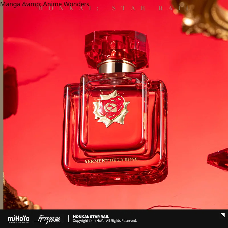 miHoYo Honkai: Star Rail Perfume Argenti Aventurine‌ Firefly Jingliu Official Goods with Collection Card image 4