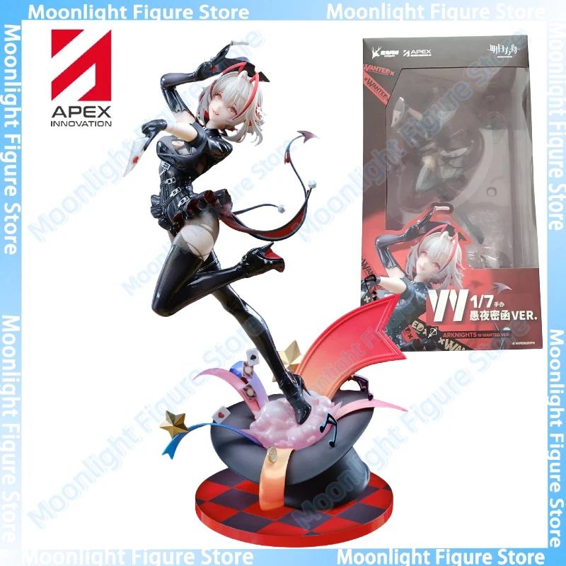 

В наличии APEX-TOYS Arknights W Foolish Night Confidential Ver. 1/7 аниме фигурка игрушка подарочная модель коллекция