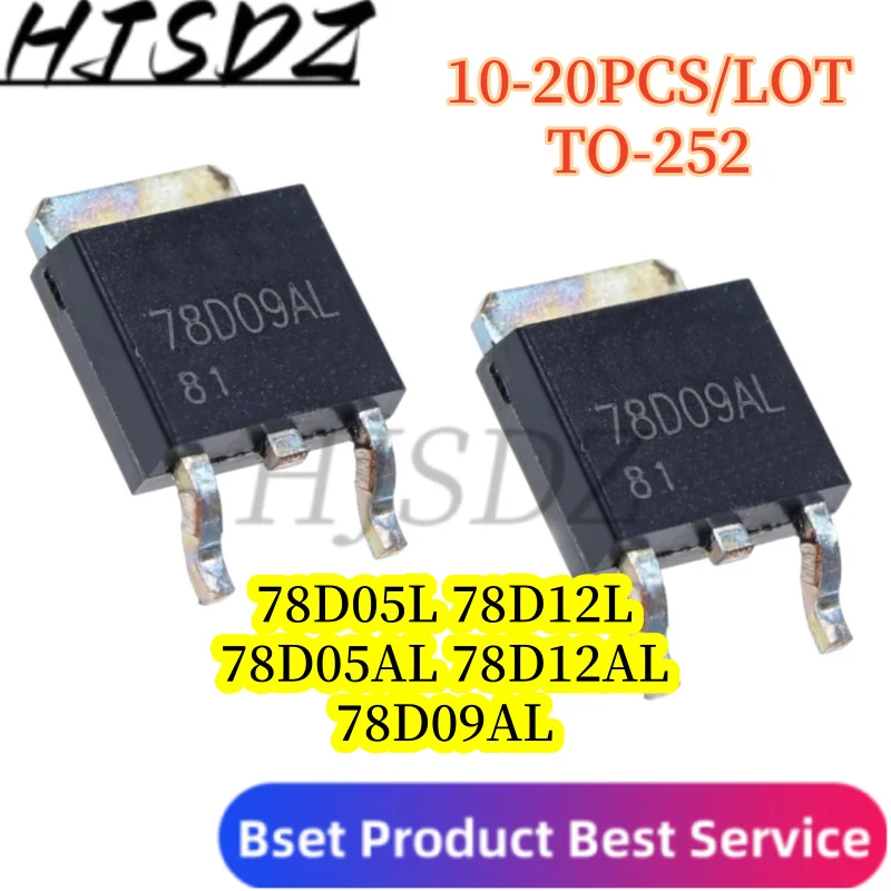 78D09AL TO-252【10-20PCS/LOT】 78D12AL 78D12AL 78D12L 78D12L 78D05L 78D05L 78D05AL TO-252