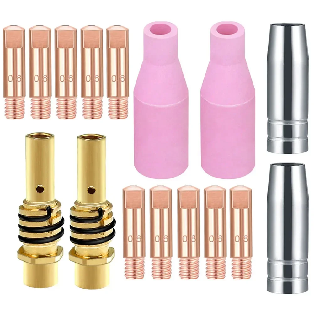 

Multi Brand Compatible Welding Torch Accessories Kit for 15AK Includes Metal and Earthenware Options Efficient Design