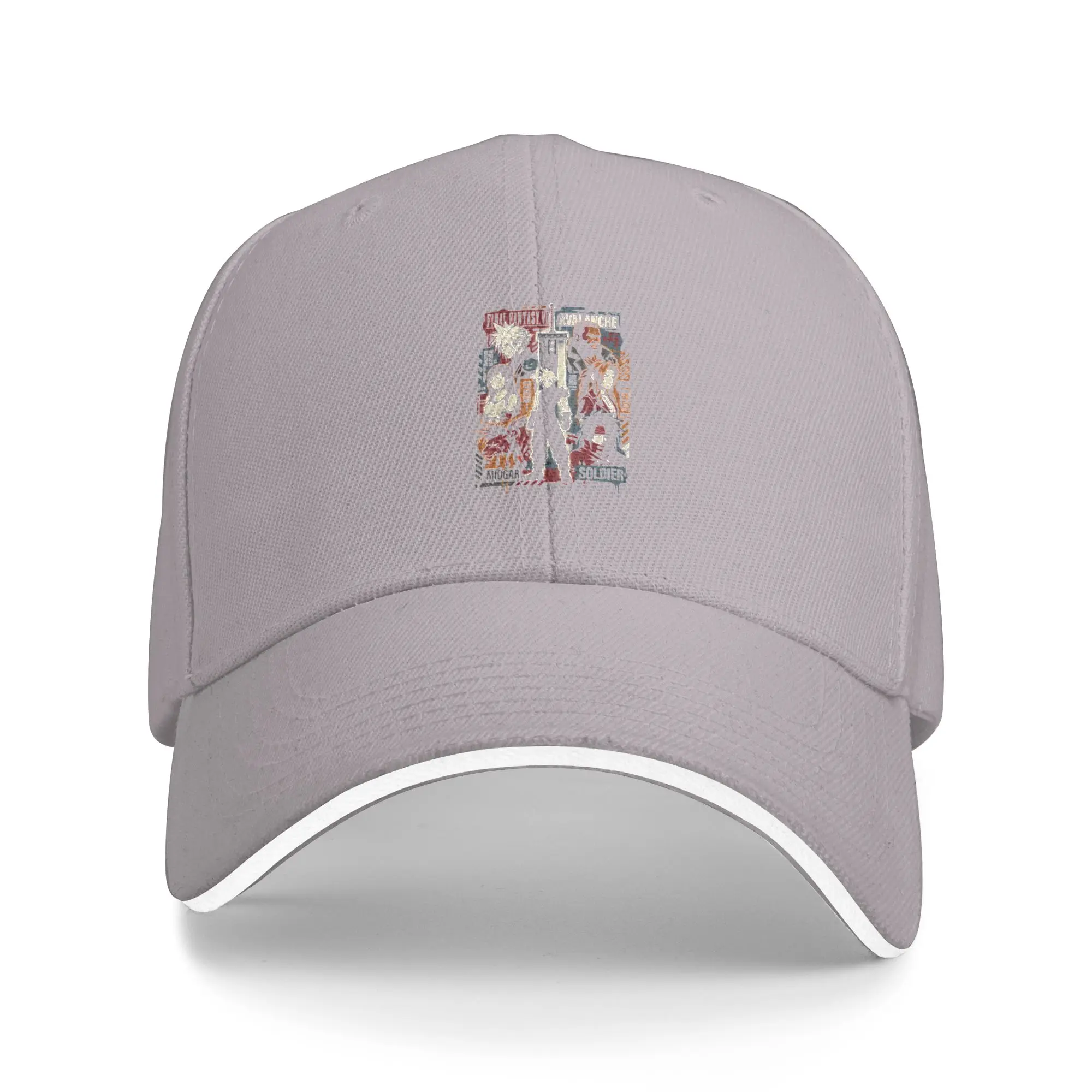 Hot Sale Final Fantasy VII Shinra Electric Power Company Baseball Cap  Breathable Luxury Woman Hat  Camping Luxury Woman Hat