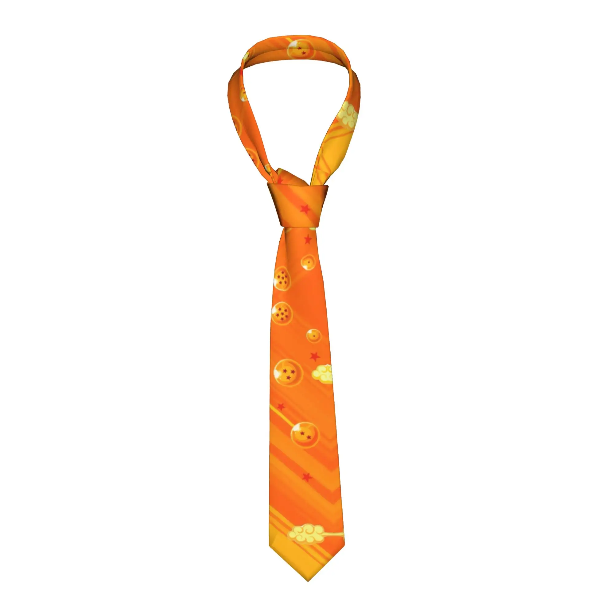 Neckties Goku Dragons Ball Cloud Unisex Slim 8 cm Neck Ties Kakarot for Mens Suits Accessories Cravat Wedding Cosplay Props