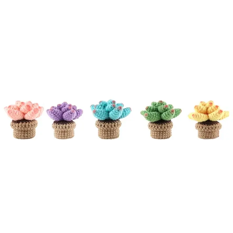 

*Набор для вязания крючком ABC для начинающих, суккулентов, основной набор для вязания крючком для начинающих, набор для вязания крючком для взрослых