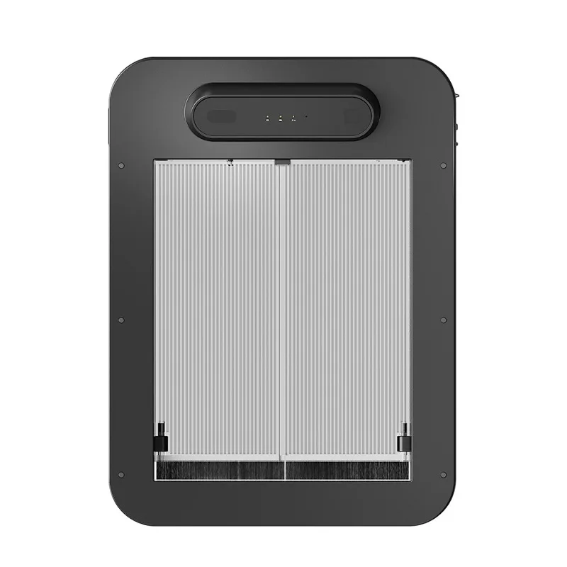 Smart pet door, identification with camera dog door cat hole free access small and medium pet door