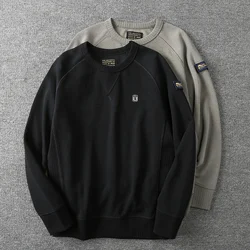 2023 Spring Winter New Basic Sweatshirts Soild Color Men Plus Size Washed  Hoodies Casual High Quality Pullovers