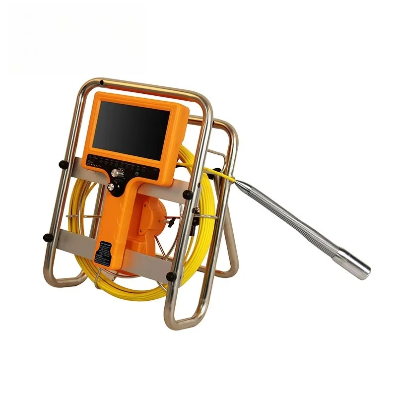 28 مللي متر رأس صغير المنظار المجاري استنزاف Borescope التفتيش كاميرا لفحص الأنابيب تحت الماء مع 512 هرتز محدد موقع Sonde