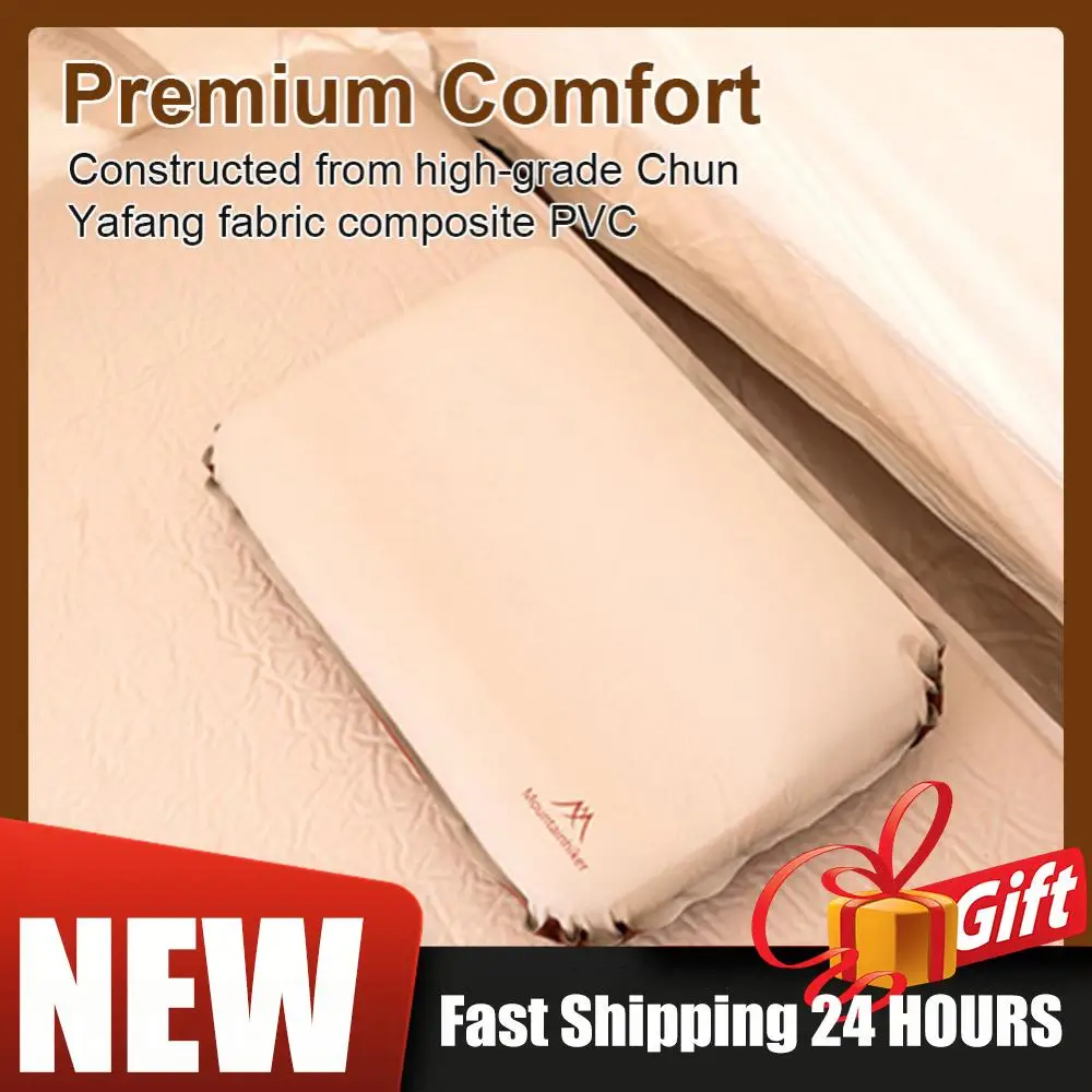 Camping Air Pillow High Rebound Compressible Travel Pillow Neck Protect Portable Self Inflating Pillow for Camping Travel Hiking