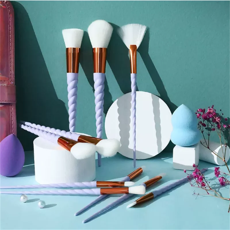 Reichhaltige Zähigkeit, schöne Haptik, Metallzwinge, Schraubgriff, Kosmetikpinsel-Set für Augen-Make-up mit individueller Anpassung