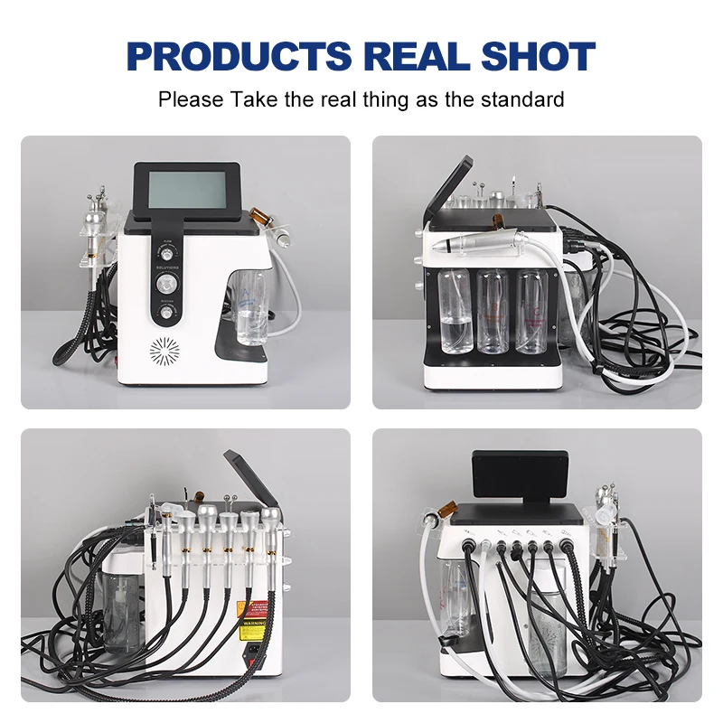 

Portable Facial Beauty Machine Oxygen Jet Dermabrasion Equipment for Salon Face Care Visage Hydra Therapy