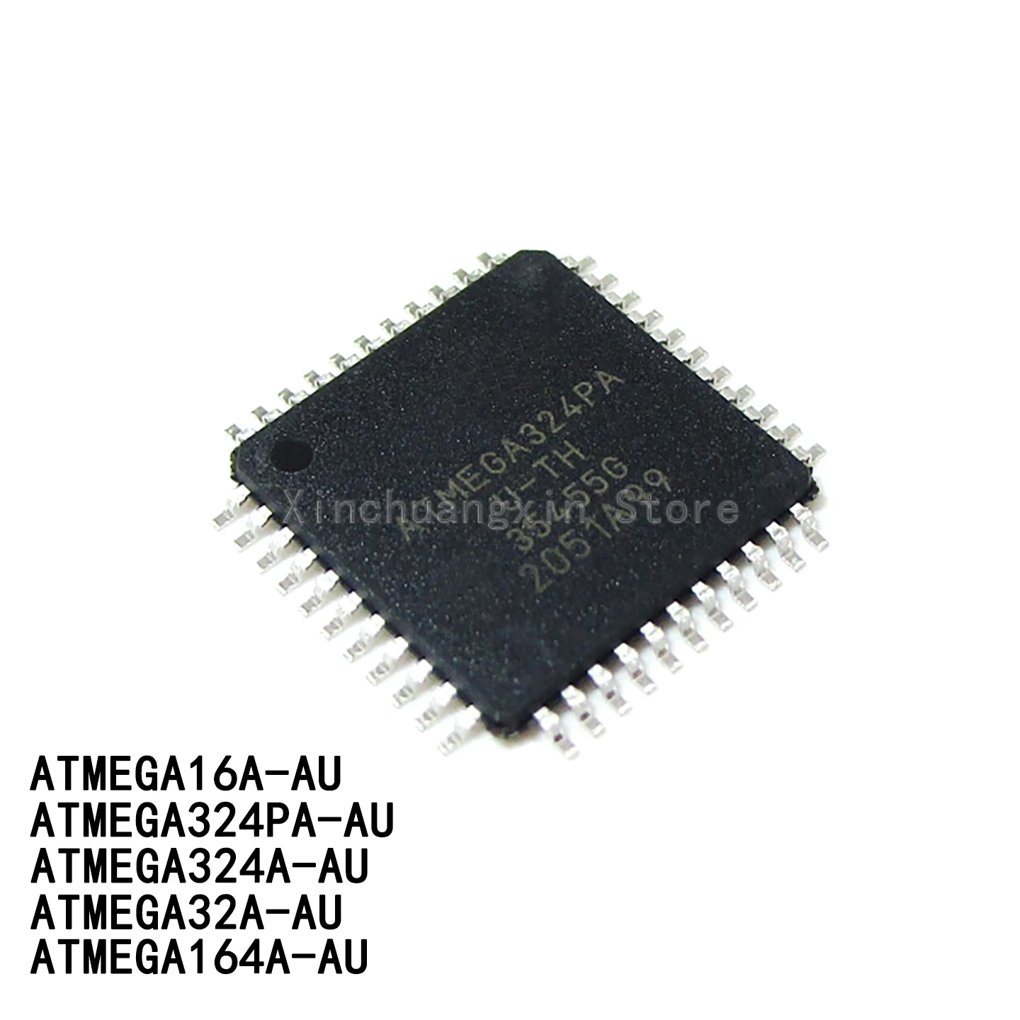 1PCS ATMEGA164A-AU ATMEGA16A-AUR ATMEGA32A ATMEGA324PA ATMEGA324A TQFP-44 8-bit microcontroller processor chip