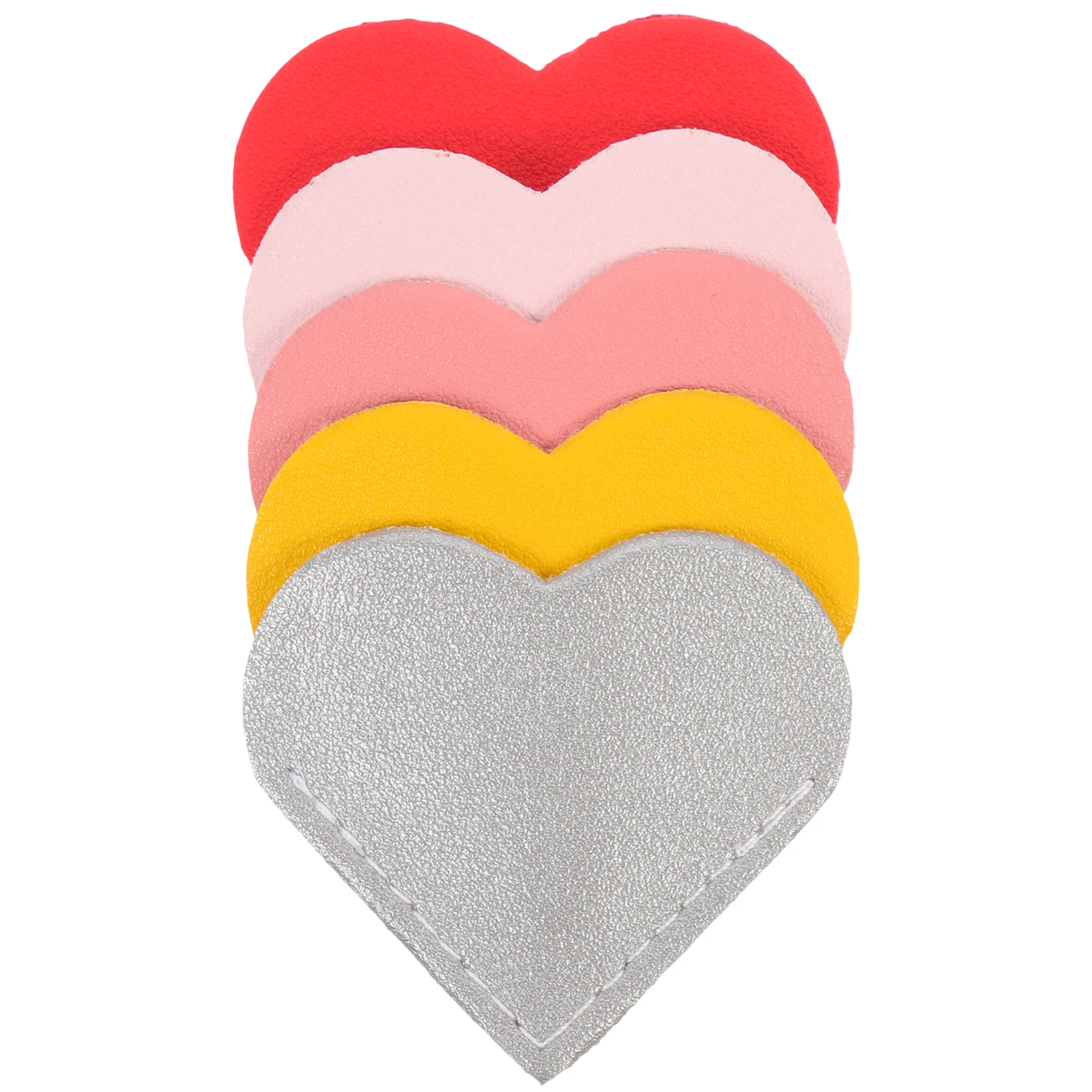 

5pcs Heart Shaped Bookmarks Colorful Page Corner Markers Retro Vintage Design Cute Bookmarks for Books Notebooks Photo Albums