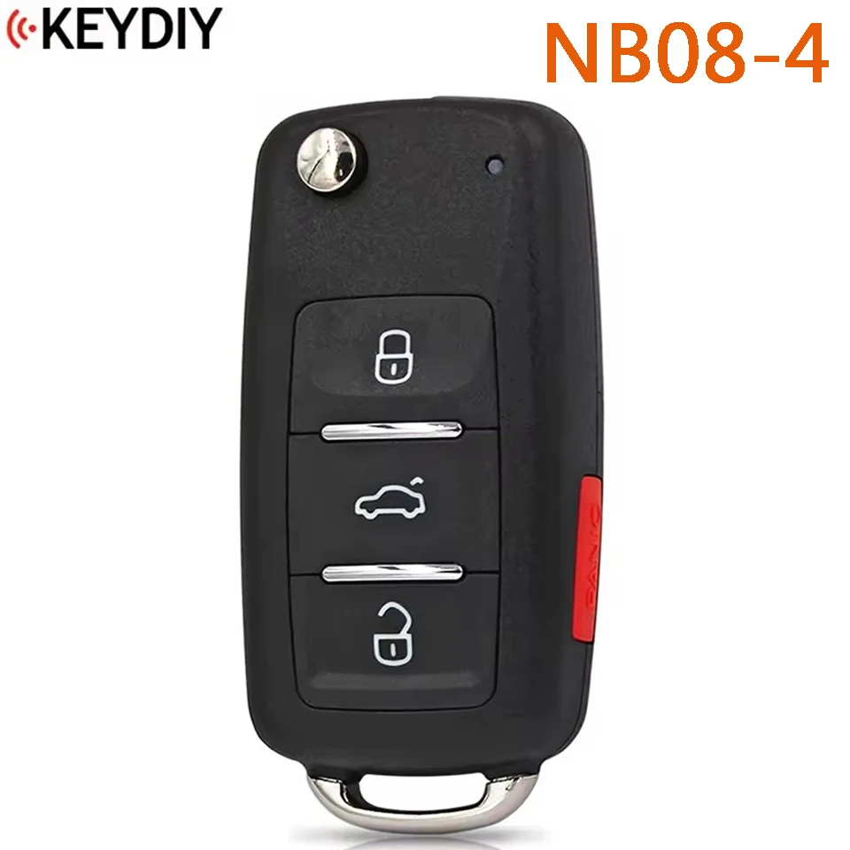 5pcs/lot KEYDIY NB08-3 NB08-4 Universal Remote Key KD NB Series for Volkswagen Type for KD900/KD-X2/URG200/Mini Programmer Tools