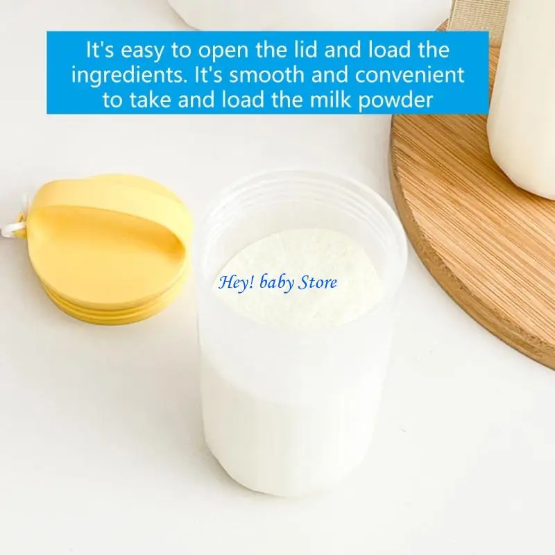 

Q1FE Large Capacity Powder Dispenser PP Leak Proof Infant Feeding Box