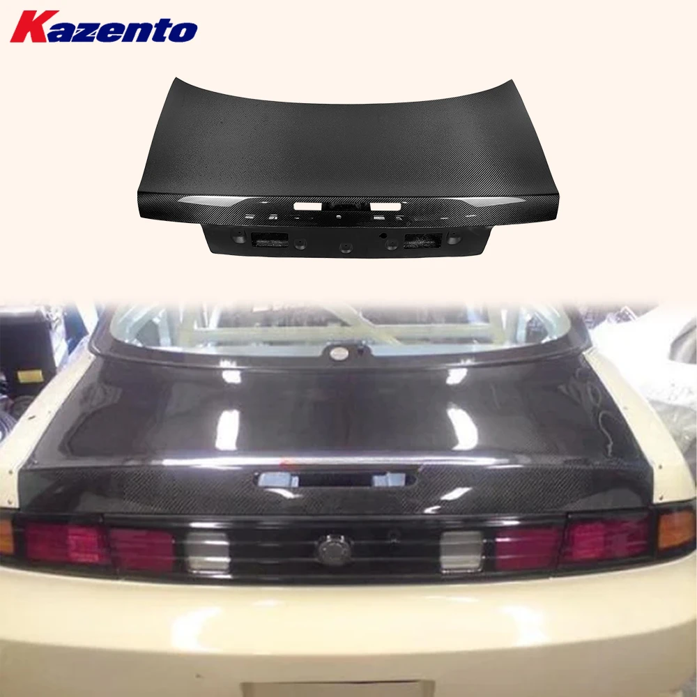 

Rear Trunk with Brake Light Hole Carbon Fiber For Nissan Silvia S14 S14A 200SX 1993-1998