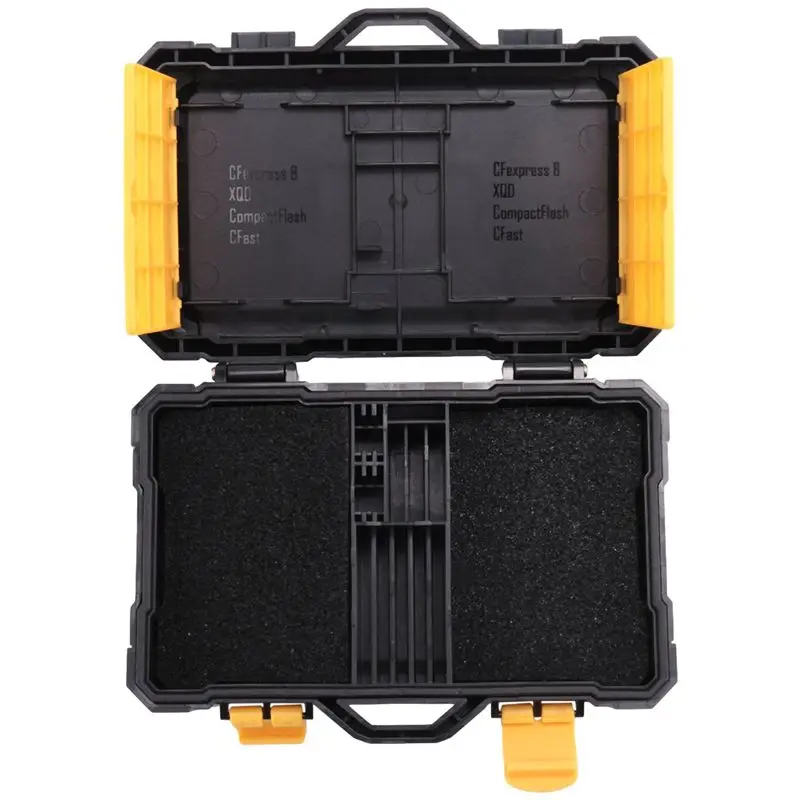 FB 2X SLR Camera Battery Protection Box SD TF Memory Card Storage Box Holder For Canon-LP-E6 Sony-FZ100