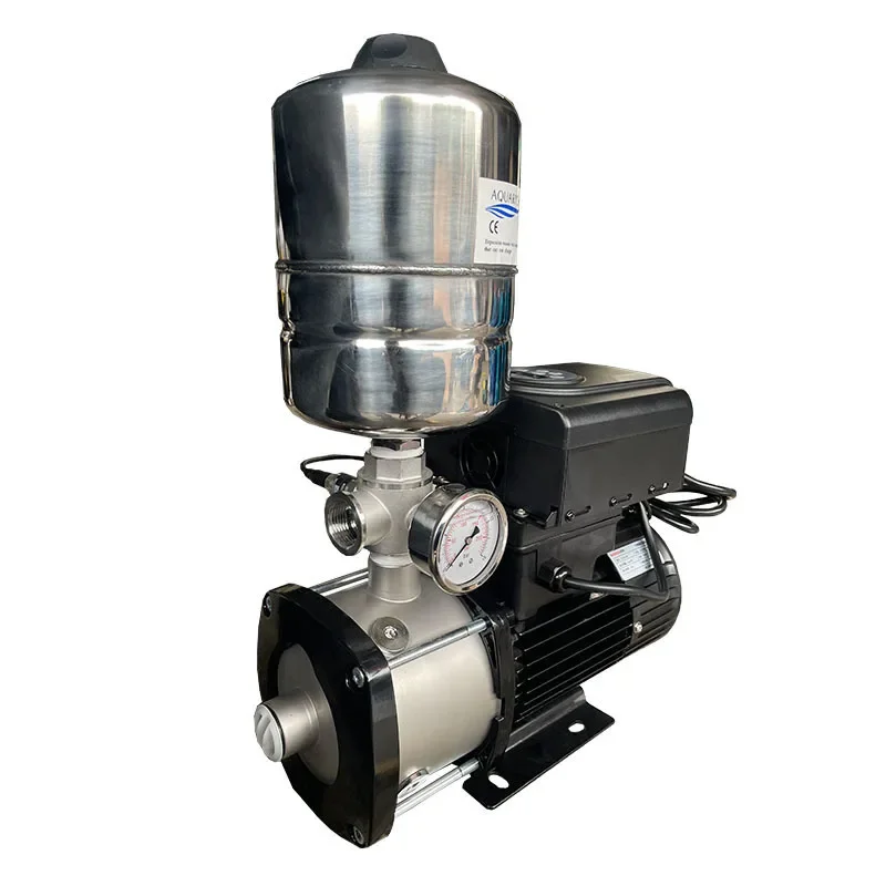 

Stainless steel water pump constant pressure supply pipe villa household tap hot and cold water variable frequency