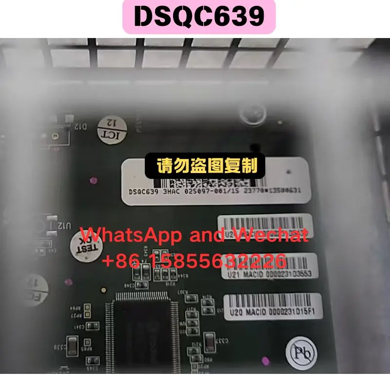 Used OEM disassembled parts system host DSQC639 3HAC025097-001/15 Functional test OK Quick delivery