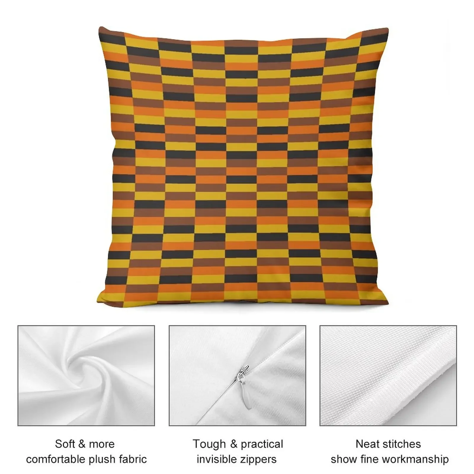 London Tube District Line Moquette Seat Pattern Throw Pillow Christmas Pillowcase Christmas Pillow pillow