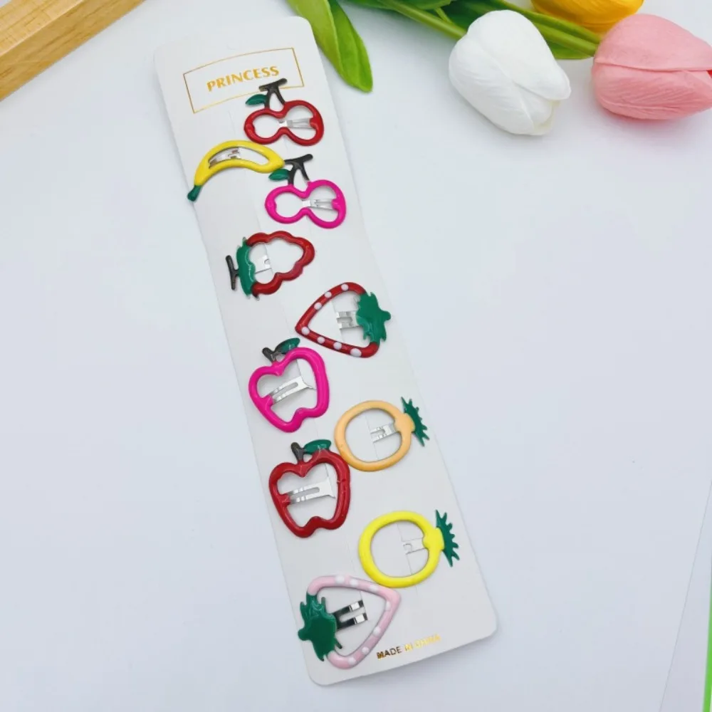 

Lovely Y2K Fruit BB Hair Clip Banana Spicy Girl Cherry Hairpin Alloy Korean Cute Hair Barrettes Summer