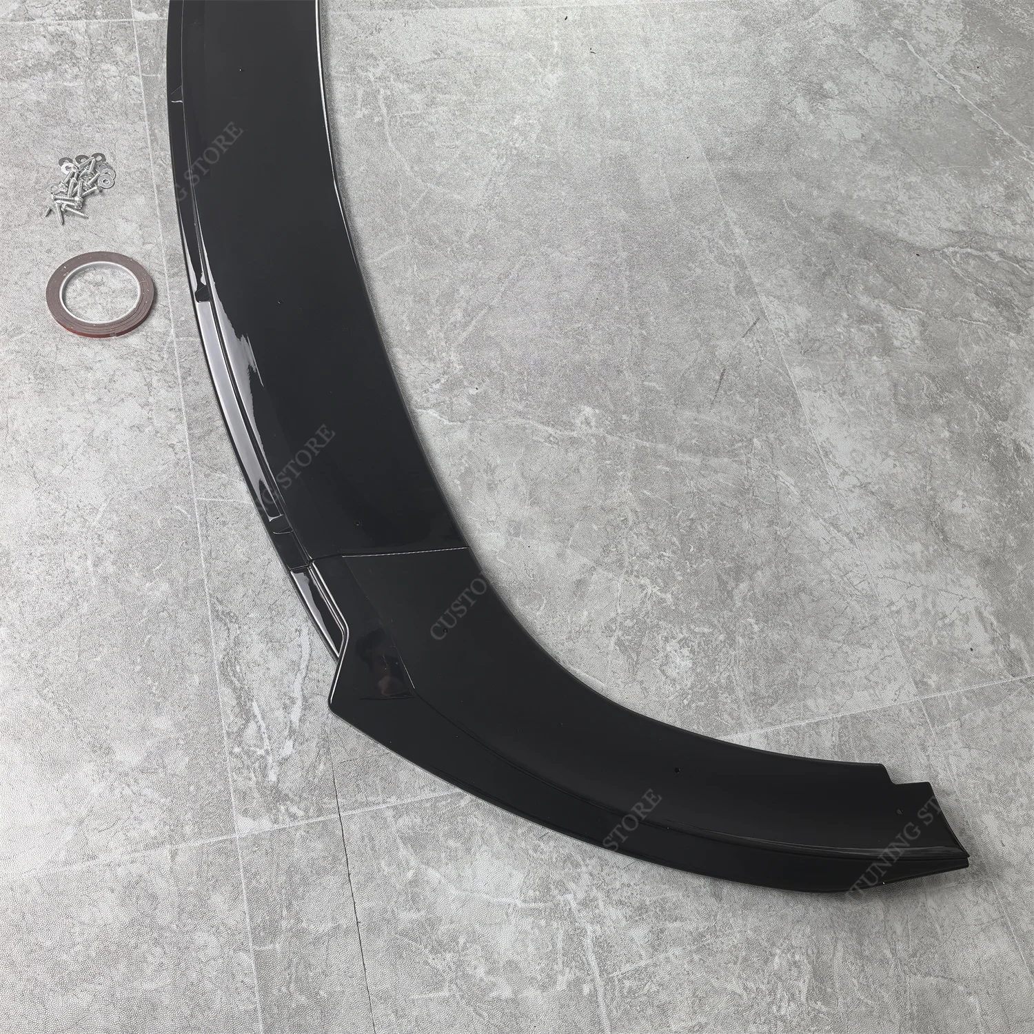 Car Front Bumper Lip Spoiler Splitter Diffuser For Seat Leon MK2 2.5 FR Cupra 2010-2012 Facelift Air Blade Bodykits Tuning view 5