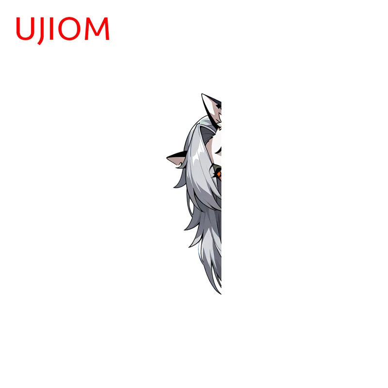 UJIOM Loona Furry Wall Sticker Fashion Novelty Interesting Scratch Proof Graphic Decal Computer Case Home Decor No Correction