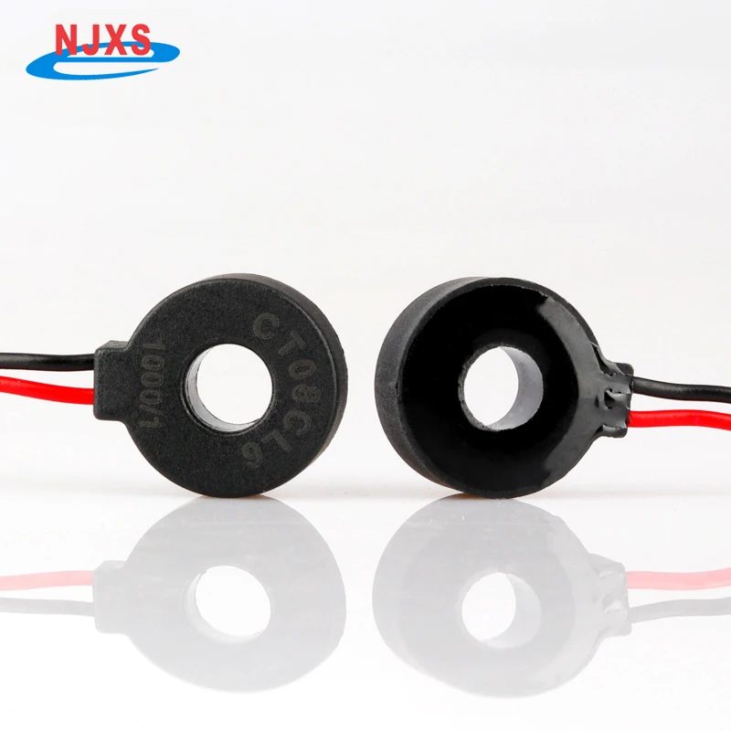 Small Toroidal Current Transformer Factory Mini Precision Coil CT AC 1A 1mA 5A 5mA 10A 10mA 0~10A DL-CT08CL6 1000/1 Micro Sensor