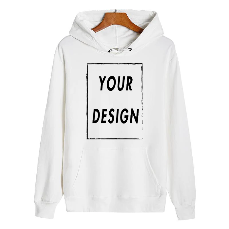 300g pure cotton hoodie custom design, personalized logo, long sleeved new men's and women's universal large casual sports sweat