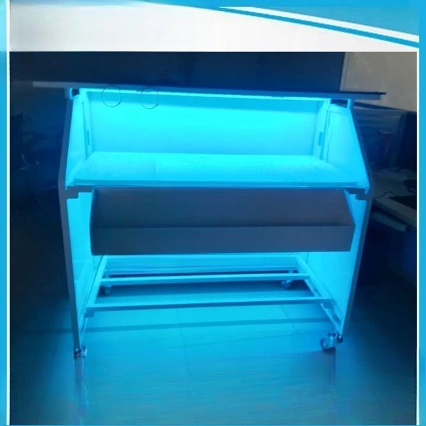 Mobile Portable DJ Bar with LED Light