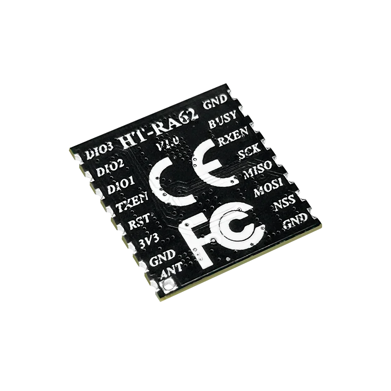 Módulo da série Heltec HT-RA62 LoRa com chip SX1262 Desenvolvimento secundário suporta protocolo LoRaWAN de alta sensibilidade -129dBm