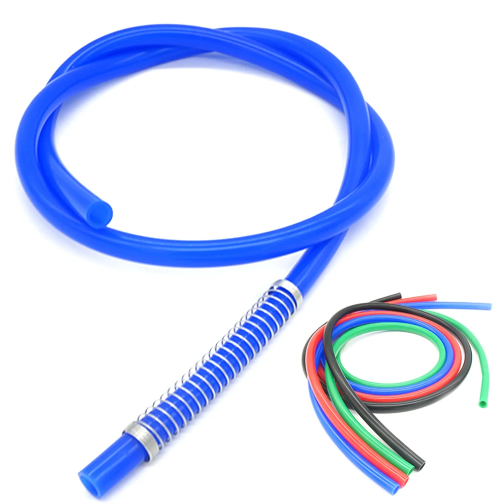 Silicone Hookah Hose With Spring Shisha Tube Chicha Sheesha Narguile Smoking Accessories