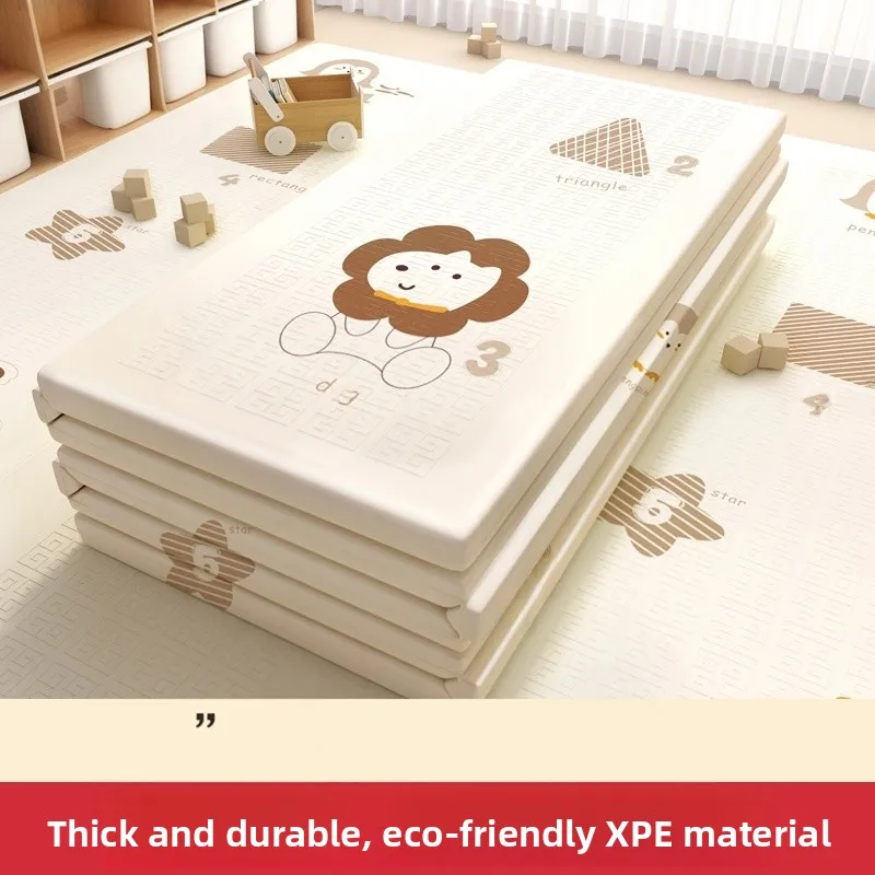 

Thiened Baby Cling Mat Non-toxic Odorl Foldable XPE Children's Play Mat Materni Level Home Decor Modern Sle