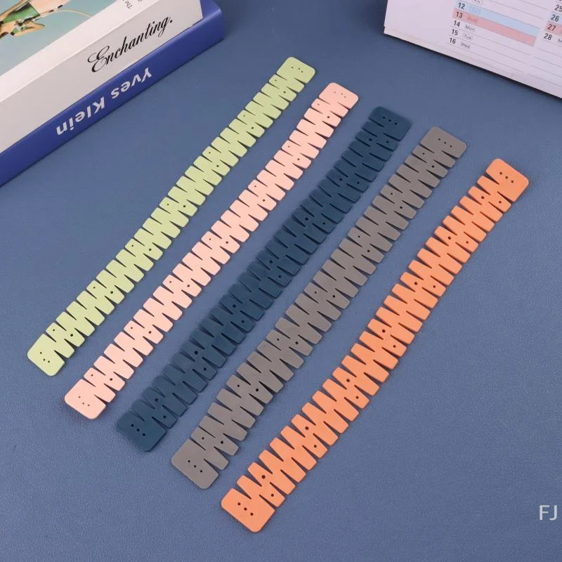 [YU]Silicone Hemmer Professional Sewing Tool Hem Ruler Sewing Auxiliary Tool Multiple Colors
