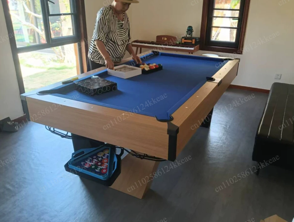 Four-in-one Billiard Table Multi-functional Foldable Indoor Ice Hockey Table Ping-pong Table Conference Dining Entertainment