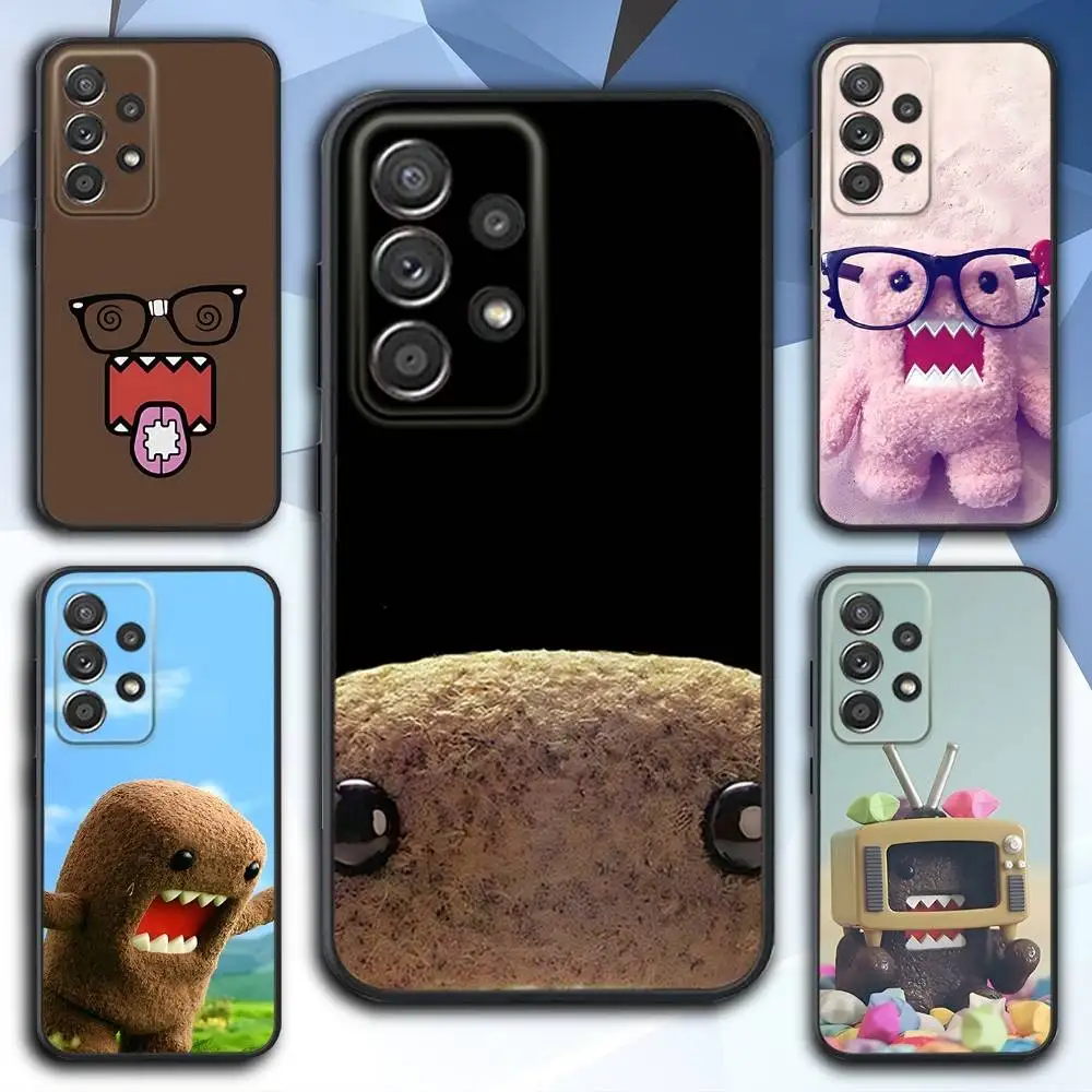 

D-Domo Cute K-kun Phone Case For Samsung S 25,24,23,22,30,21,10,9,Ultra,Plus,Lite,FE,4,5 G Soft Black Case